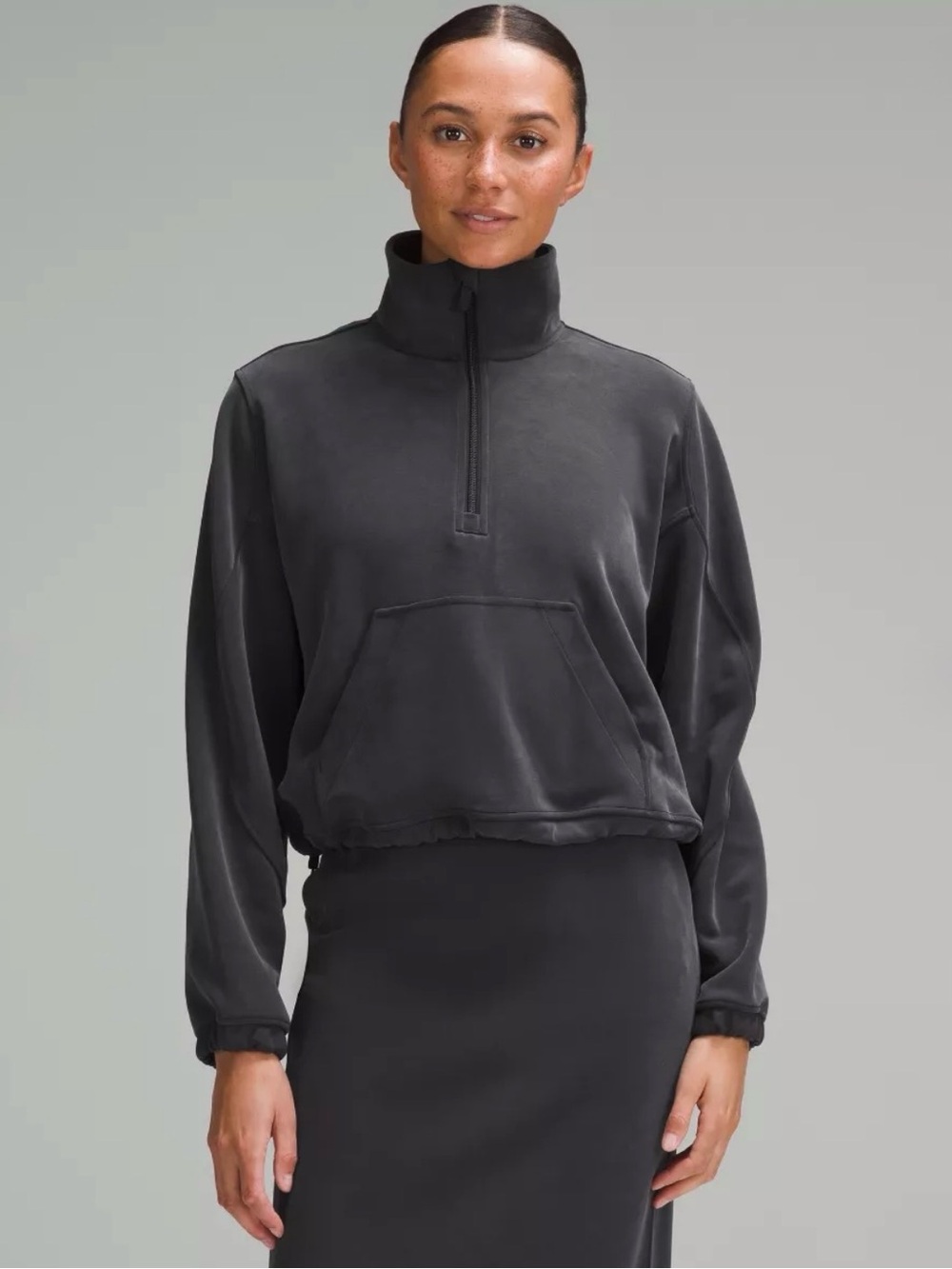 Lululemon Brushed Softstreme Ribbed Half Zip